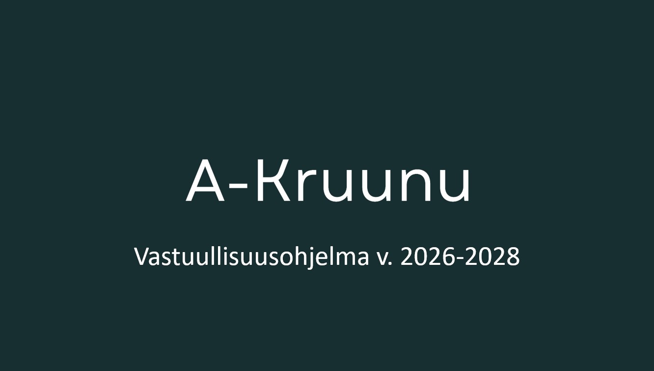 Vastuullisuuohjelma 2026-2028